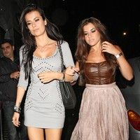 Imogen Thomas and friend arriving at Funky Buddha | Picture 83373